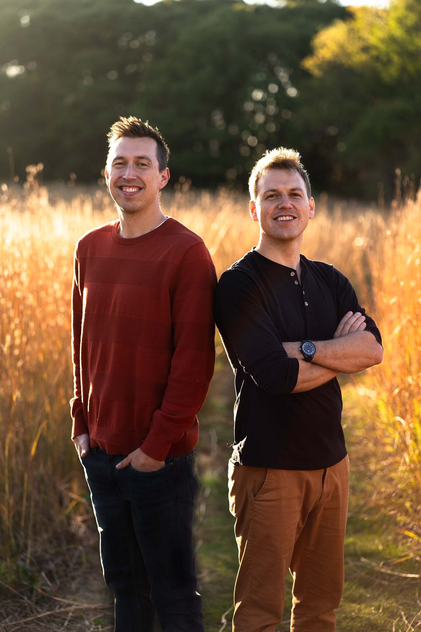 Bill and Joe Peterson