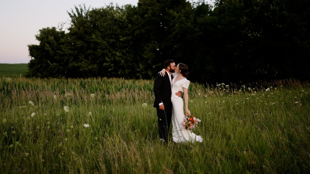 Maddy & Dave wedding film still